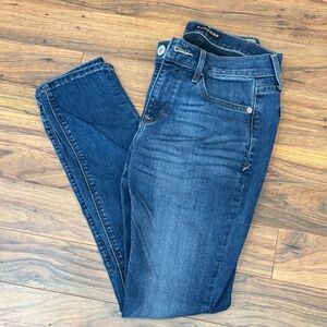 Express Women's Deep Indigo Skinny Jeans